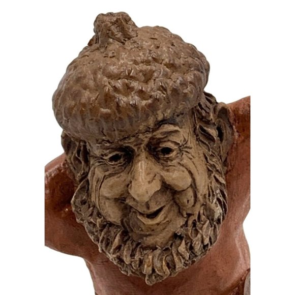 Tom Clark Gnome JIM Figurine #8 Gym Exercise Sit-Ups Fitness Vtg 1989 COA - Picture 2 of 8